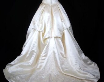Victorian Dress Train